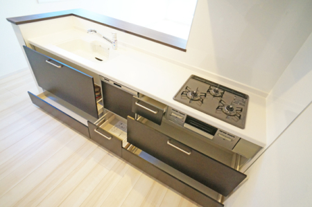 キッチン 内装■家族とつながる、コミュニケーションの場