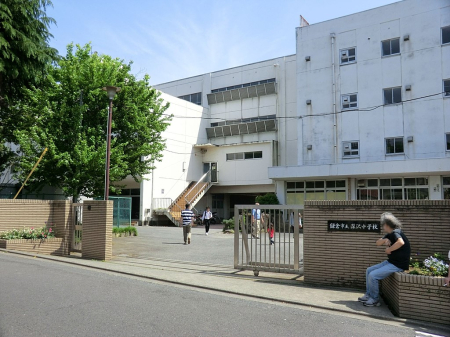 周辺環境 中学校 800m 深沢
