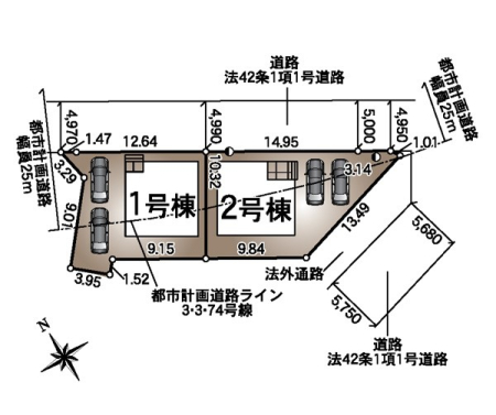  区画図
