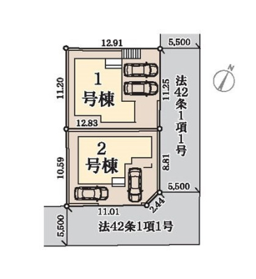  区画図