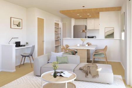 ���̑� �����������\�z�}��LDK�ɕ֗��ȃJ�E���^�[�{�p���g���[